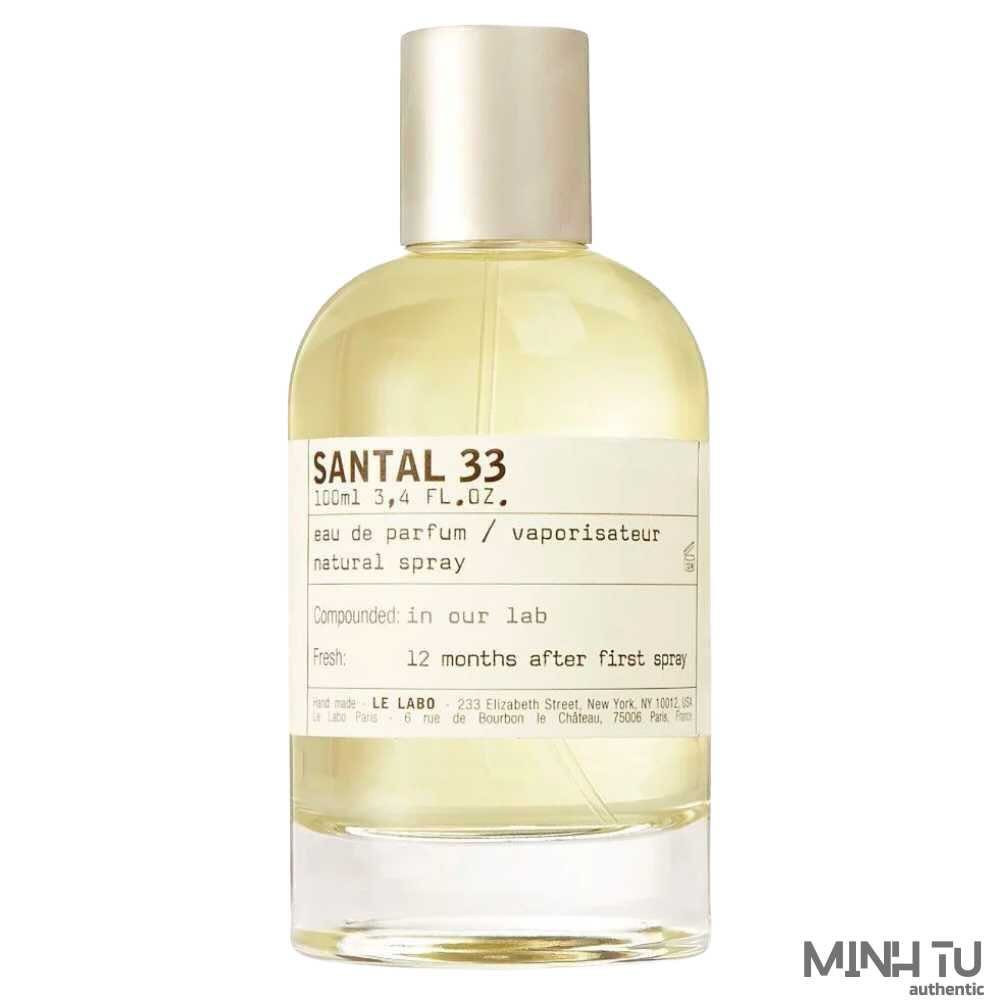 Nước Hoa Unisex Le Labo Santal 33 EDP 100ml | Chính hãng Le Labo | Trả góp 0%